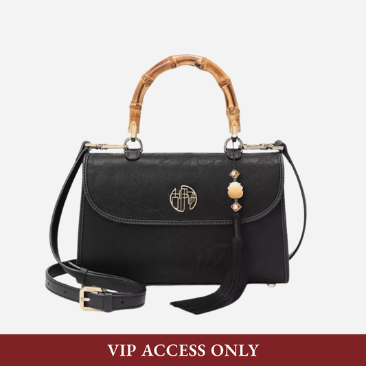 Tang Imperial 25 Cloud Silk Peony Tote Clutch