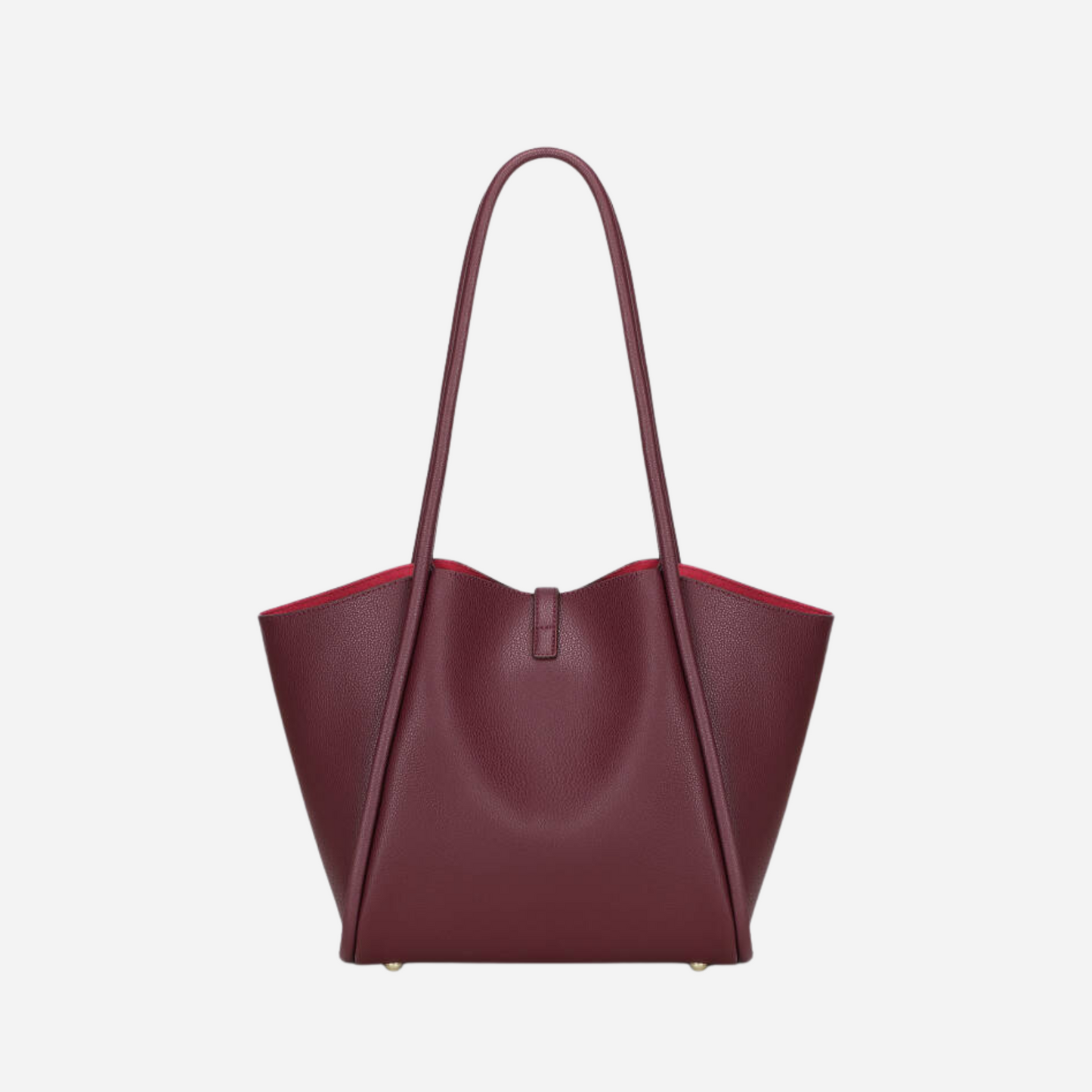 Tang Red 30 Empress Crescent Tote