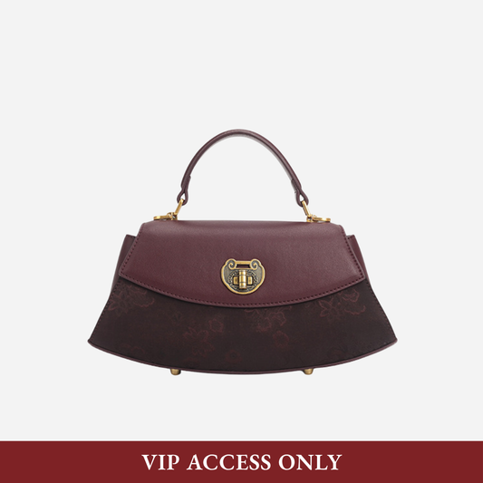 Tang Imperial 25 Cloud Silk Peony Clutch