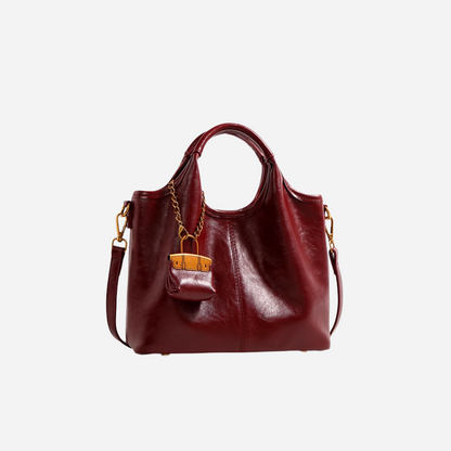 Tang Red 27 Glazed Scarlet Tote