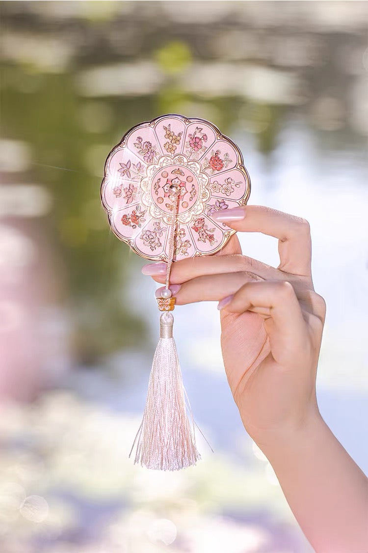 Twelve Flower Goddesses Pocket Mirror