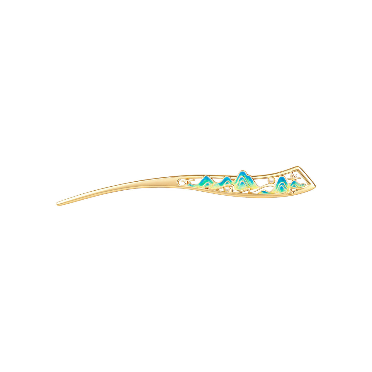 A Thousand Li  Artwork Hairpin