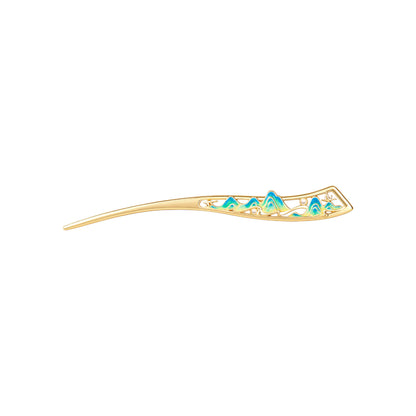 A Thousand Li  Artwork Hairpin