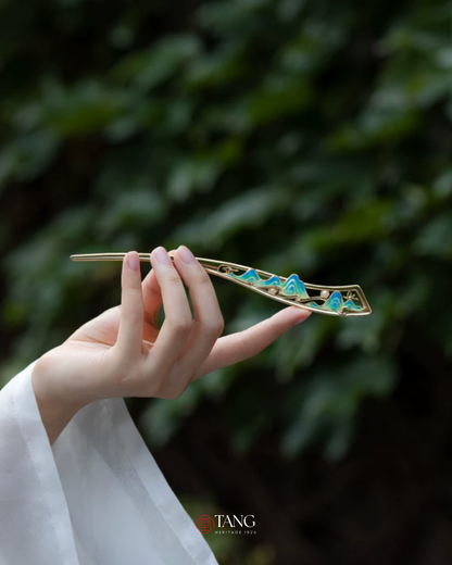 A Thousand Li  Artwork Hairpin