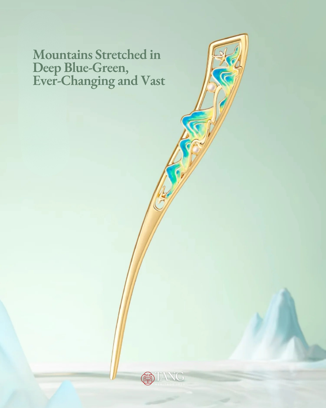 A Thousand Li  Artwork Hairpin