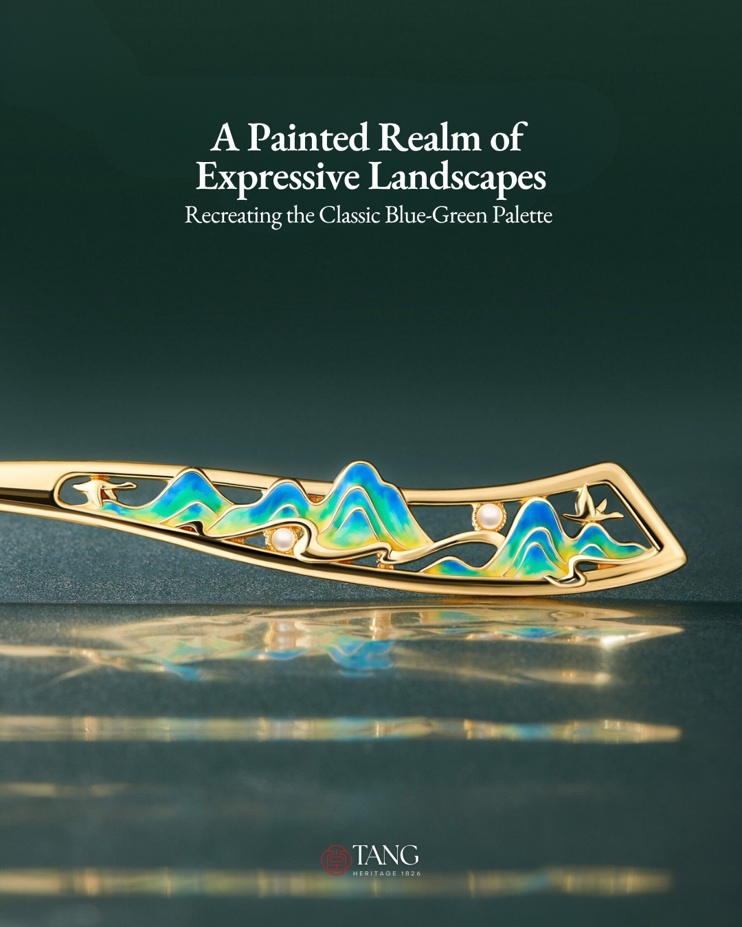 A Thousand Li  Artwork Hairpin