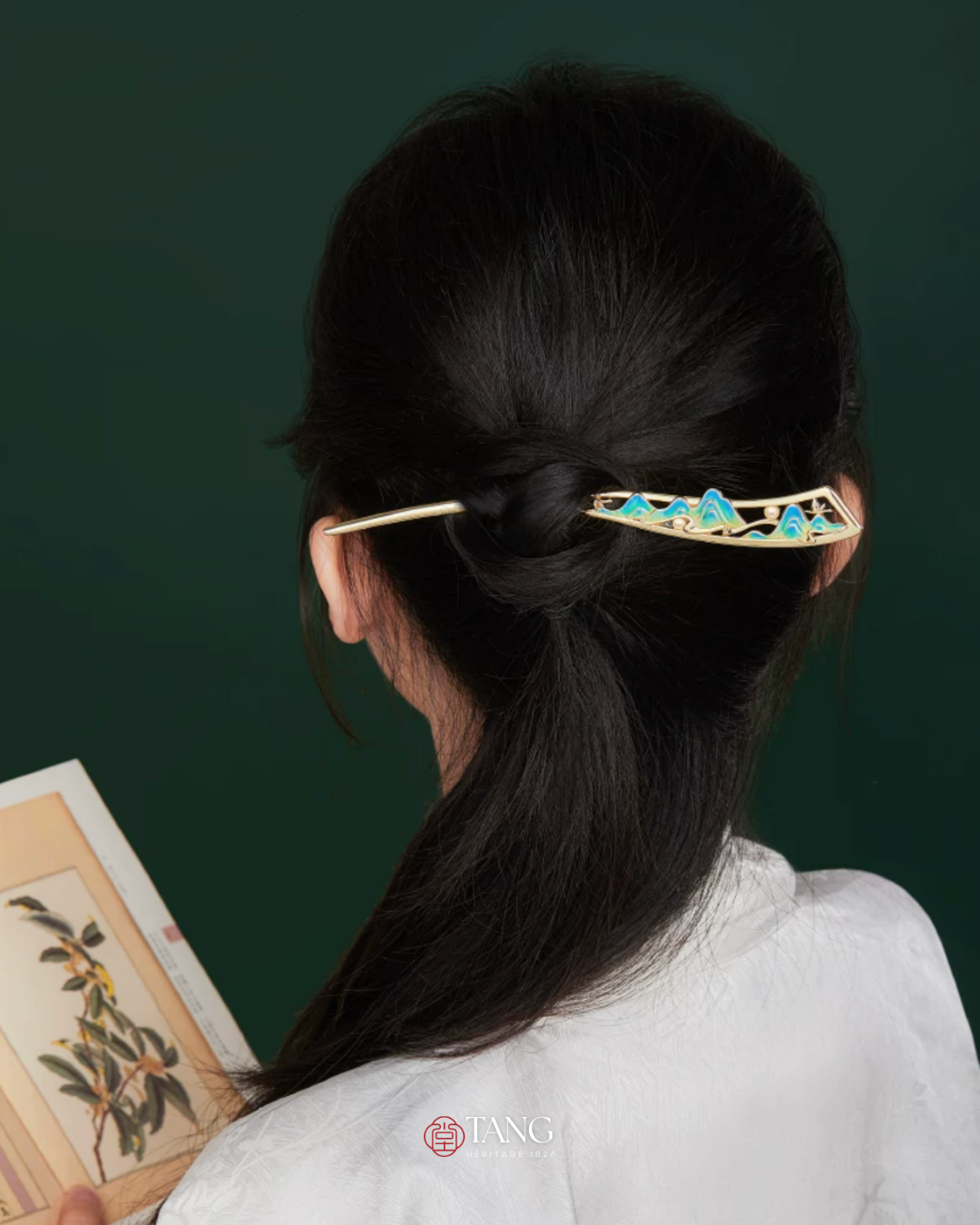 A Thousand Li  Artwork Hairpin