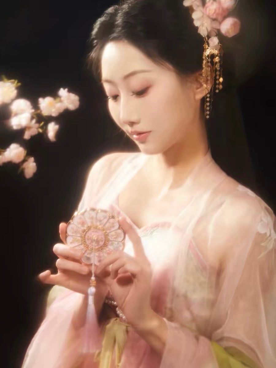 Twelve Flower Goddesses Pocket Mirror