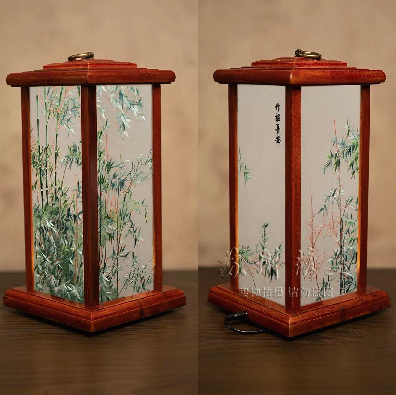 Su Embroidery Palace Silk Lamp