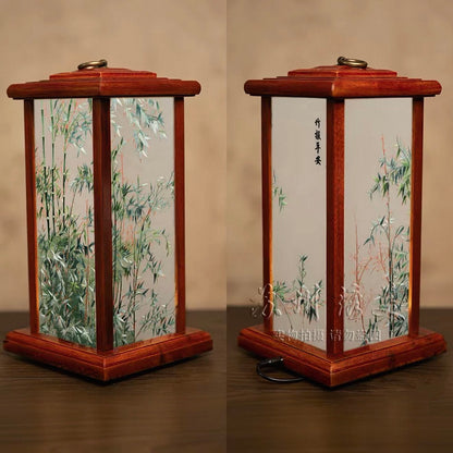 Su Embroidery Palace Silk Lamp