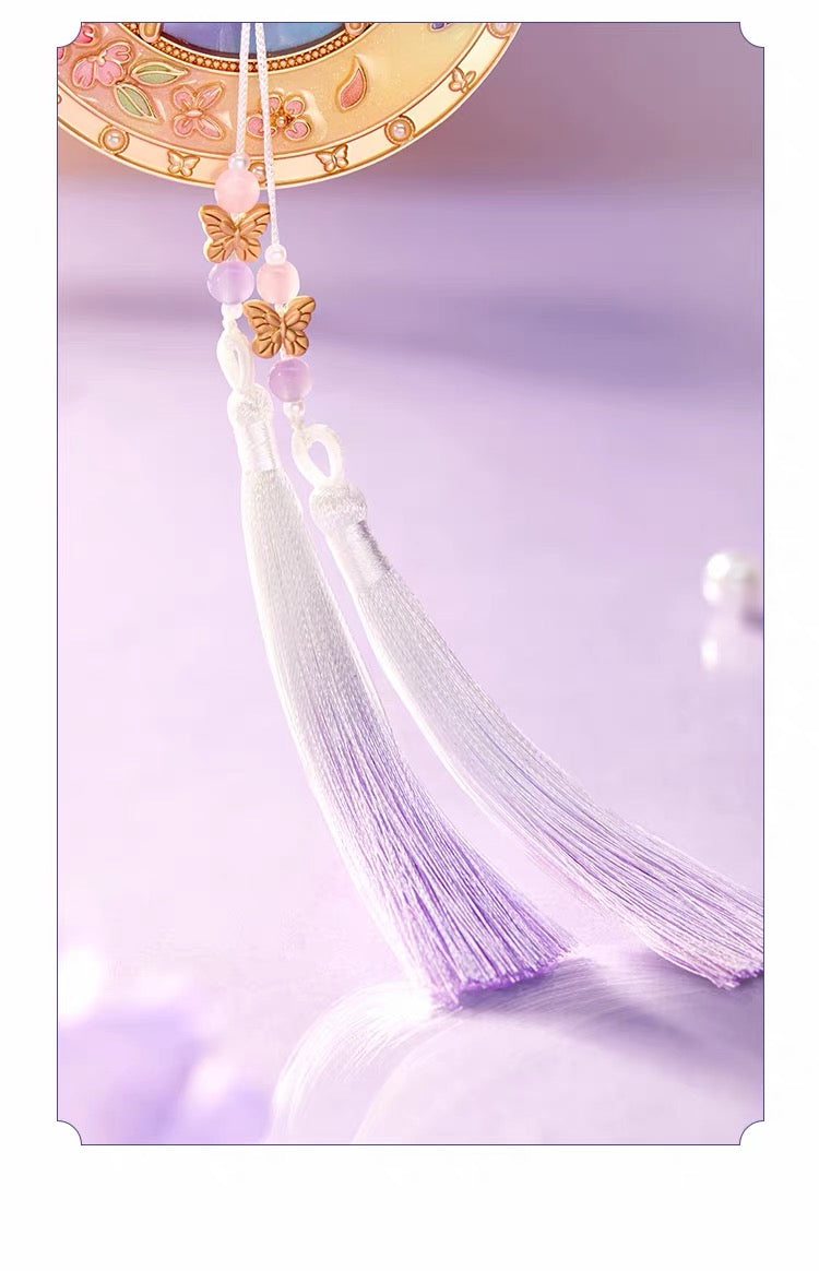 Butterfly Dream Among Flowers Mirror