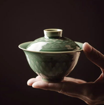 Yue Kiln Fish Scale Pattern Tea Cup