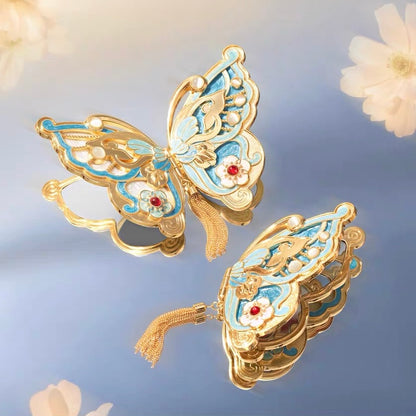 Kingfisher-Wing Butterfly Mirror