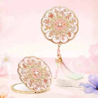 Twelve Flower Goddesses Pocket Mirror