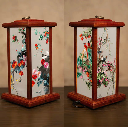 Su Embroidery Palace Silk Lamp