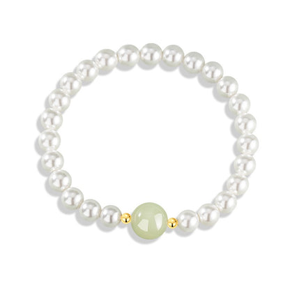 Luna Pearl Jade Jewellery Set