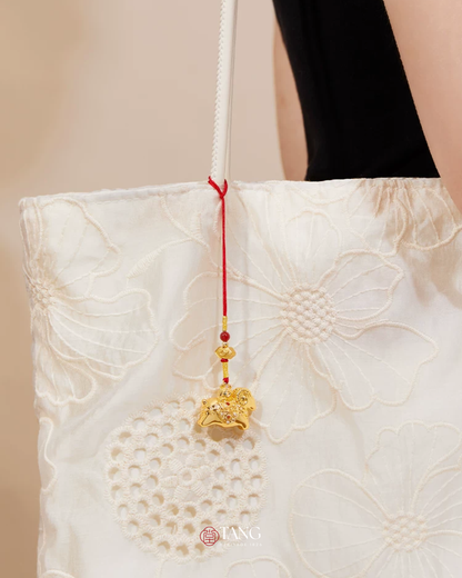 Fire Goat 2027 Fortune Bag Goat Charm