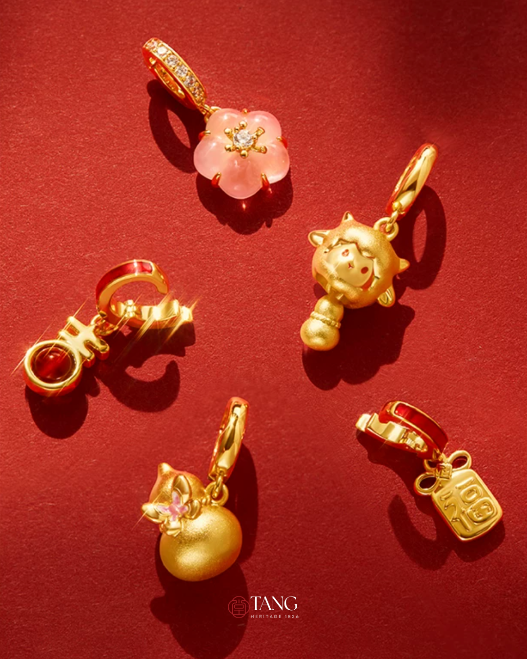 Fortune-Filled Fire Goat 2027 DIY Charm Bracelet