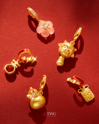 Fortune-Filled Fire Goat 2027 DIY Charm Bracelet