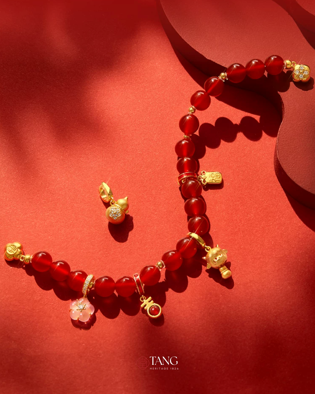 Fortune-Filled Fire Goat 2027 DIY Charm Bracelet