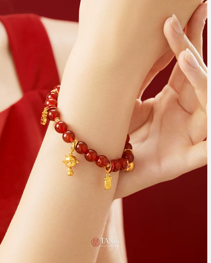 Fortune-Filled Fire Goat 2027 DIY Charm Bracelet