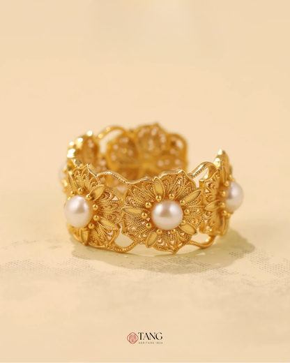 Gold Vermeil Blooming Stamen Ring