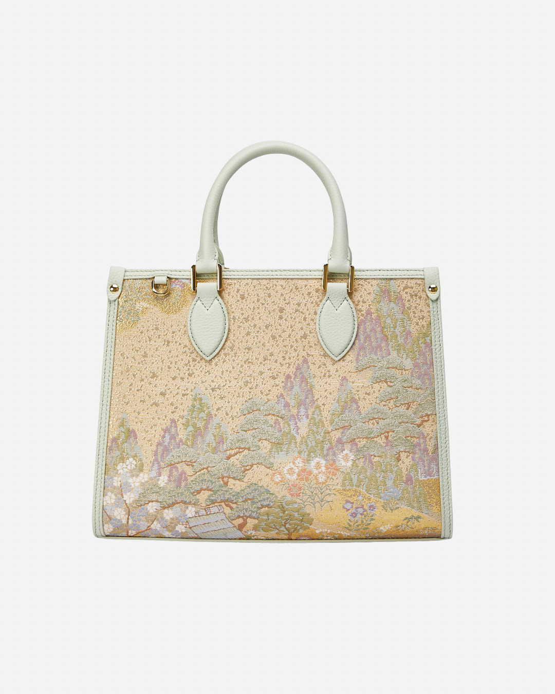 Tang Gold 28 Landscape Nishijin Brocade Tote (Special Invitation Only)