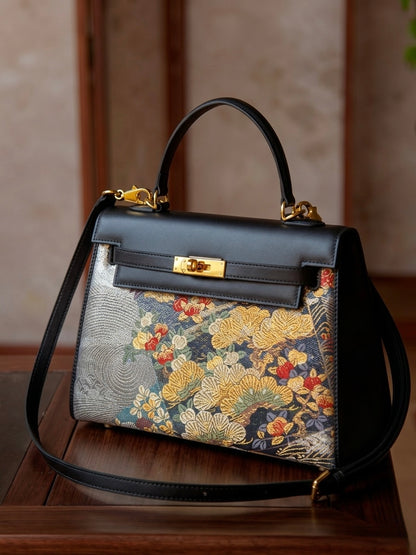 Tang VIP 29 Black Nishijin-ori Brocade Tote (Special Invitation Only)