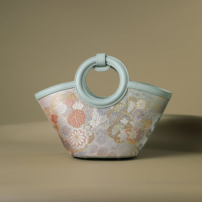 Tang Gold 20 Nishijin Brocade Basket Bag