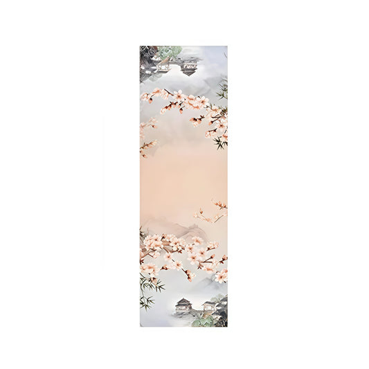 Misty Lantern Light Mulberry Silk Scarf (170x53cm)