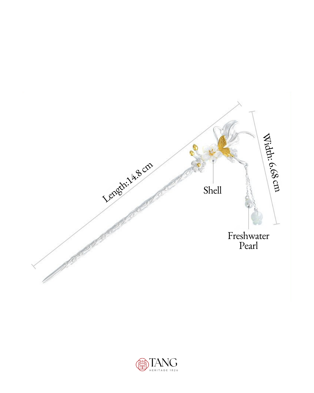 Mariposa Hairpin