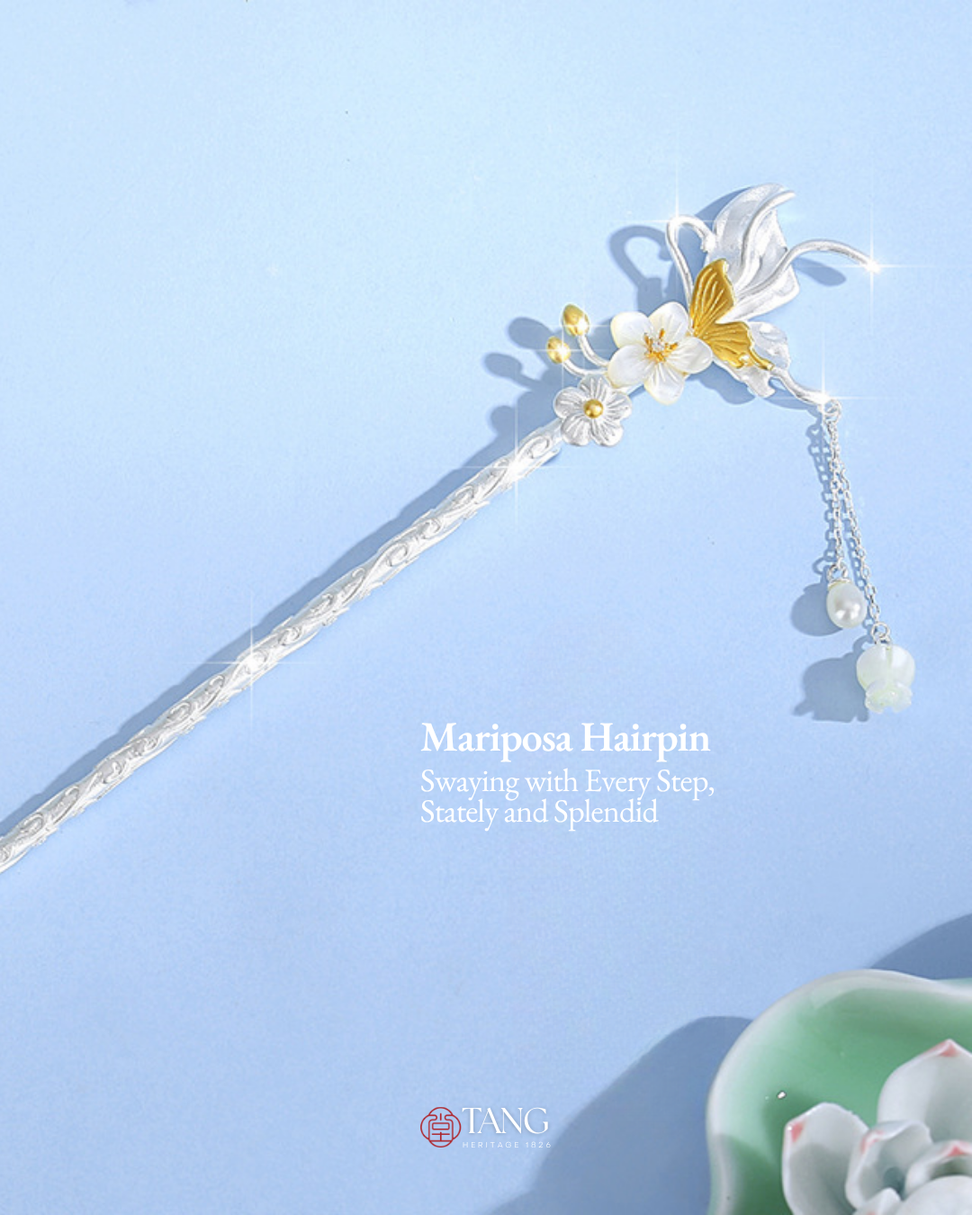 Mariposa Hairpin