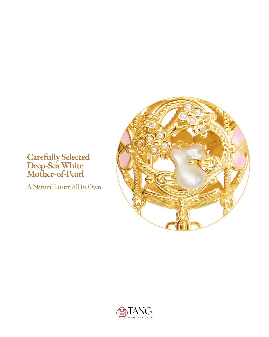 Moon Rabbit Among Clouds Hairpin
