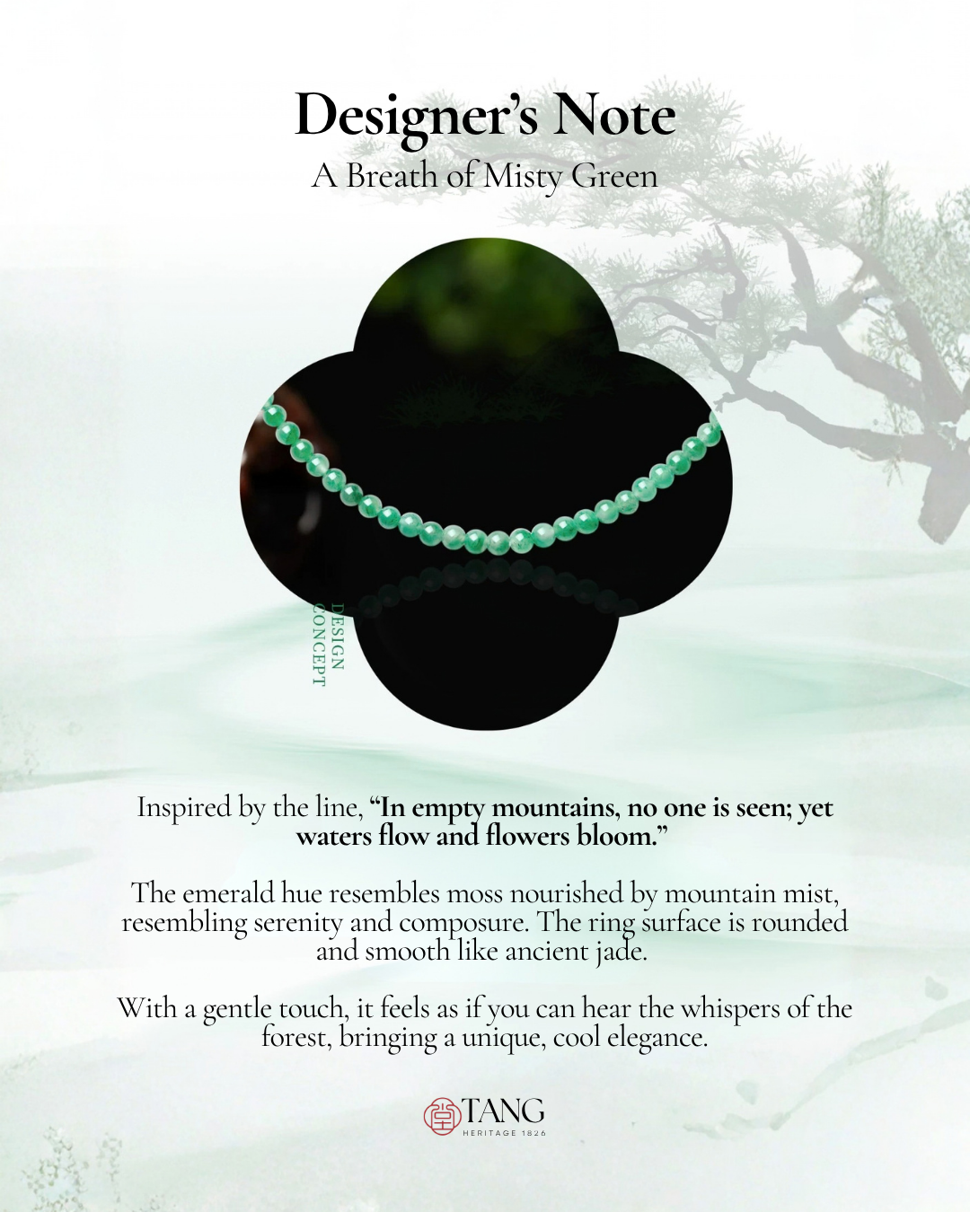 Mountain Mist African Jade Dual-Loop Beaded Bracelet