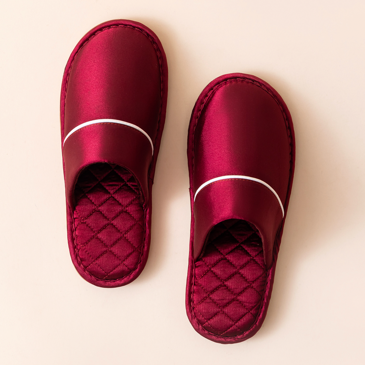 Quiet House Satin Men Indoor Slipper