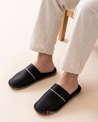 Quiet House Satin Men Indoor Slipper