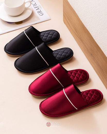 Quiet House Satin Men Indoor Slipper