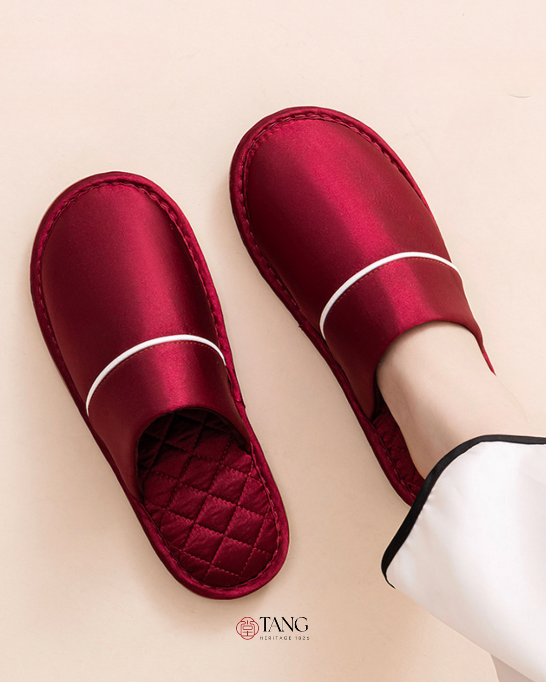 Quiet House Satin Men Indoor Slipper