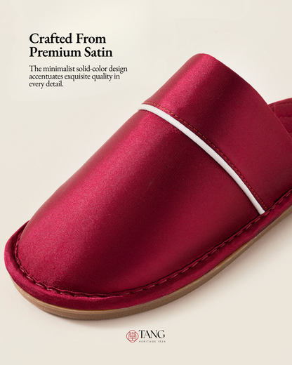 Quiet House Satin Men Indoor Slipper