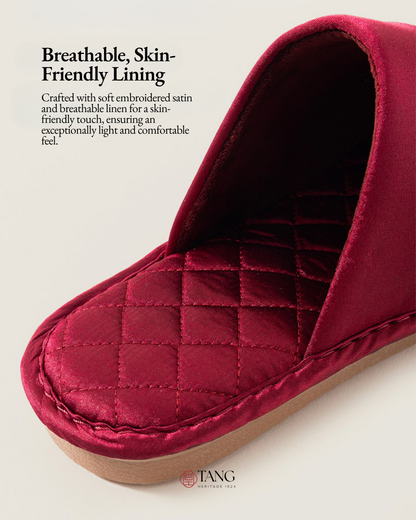 Quiet House Satin Men Indoor Slipper
