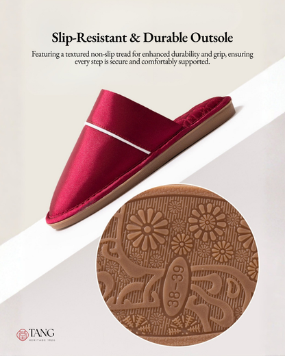 Quiet House Satin Men Indoor Slipper