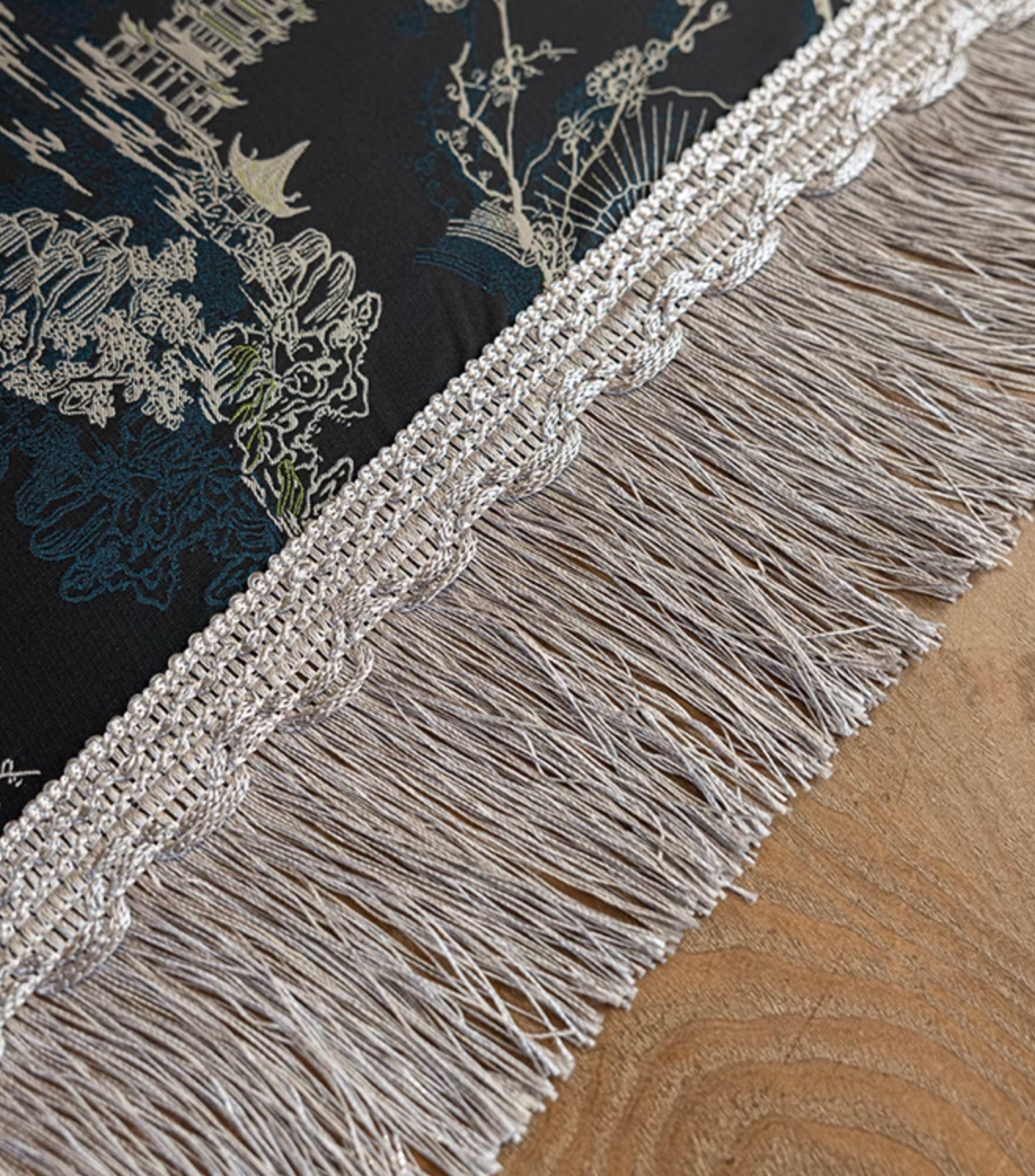 Nightfall Serenity Embroidery Table Cloth