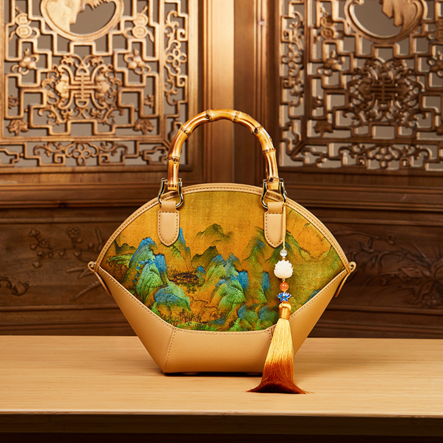 A Thousand Li - Artwork Silk™ Top Handle Satchel Bag