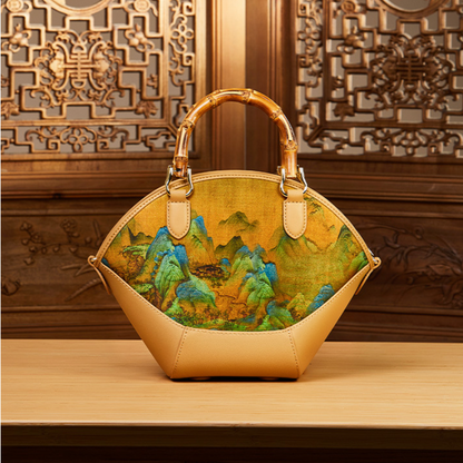 A Thousand Li - Artwork Silk™ Top Handle Satchel Bag