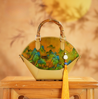 A Thousand Li - Artwork Silk™ Top Handle Satchel Bag