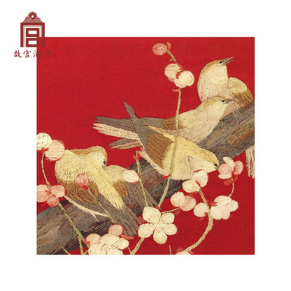 Forbidden City Historical Embroidery Greeting Cards