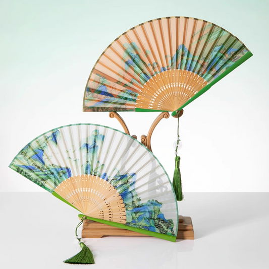 A Thousand Li  Artwork Folding Fan Gift Set