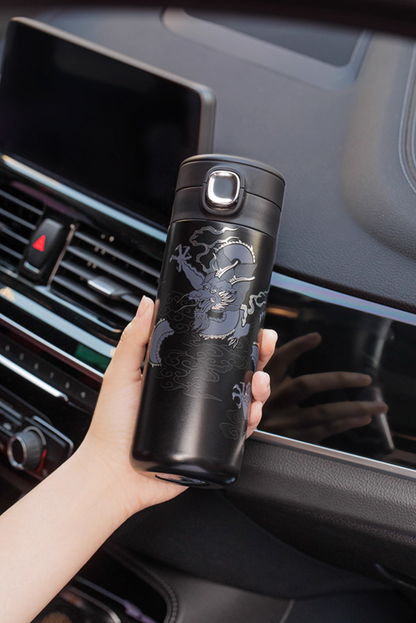 Imperial Dragon Thermos Bottle Gift Set