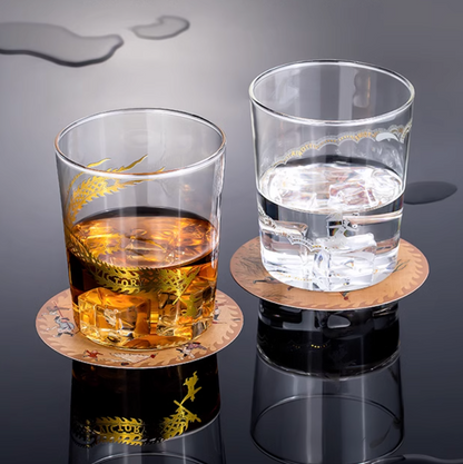 Ice Skating Victory Glass Cups Gift Set
