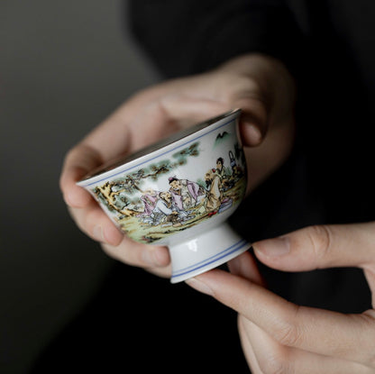 999 Sterling Silver Harmony Tea Cup